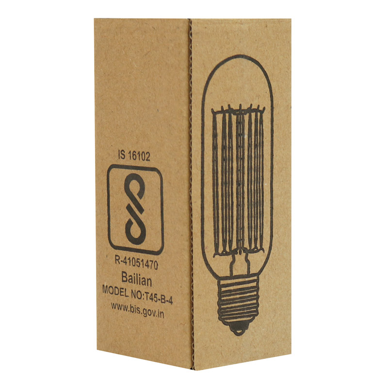 لامپ ادیسونی کوکتلی 40 وات Bailian T45-B-4 پایه E27