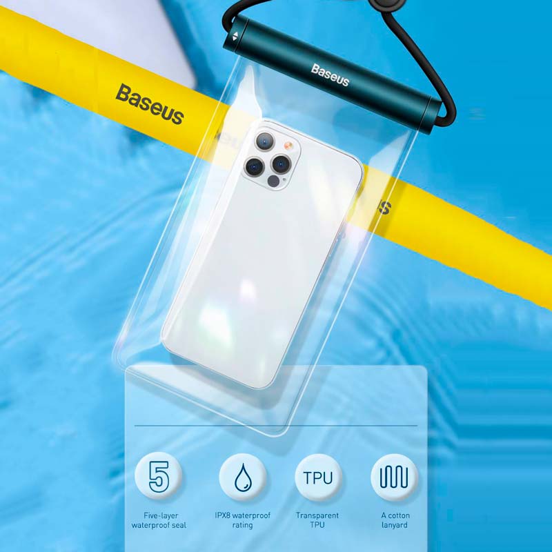 کاور ضد آب گوشی باسئوس Baseus Waterproof Bag ACFSD-E