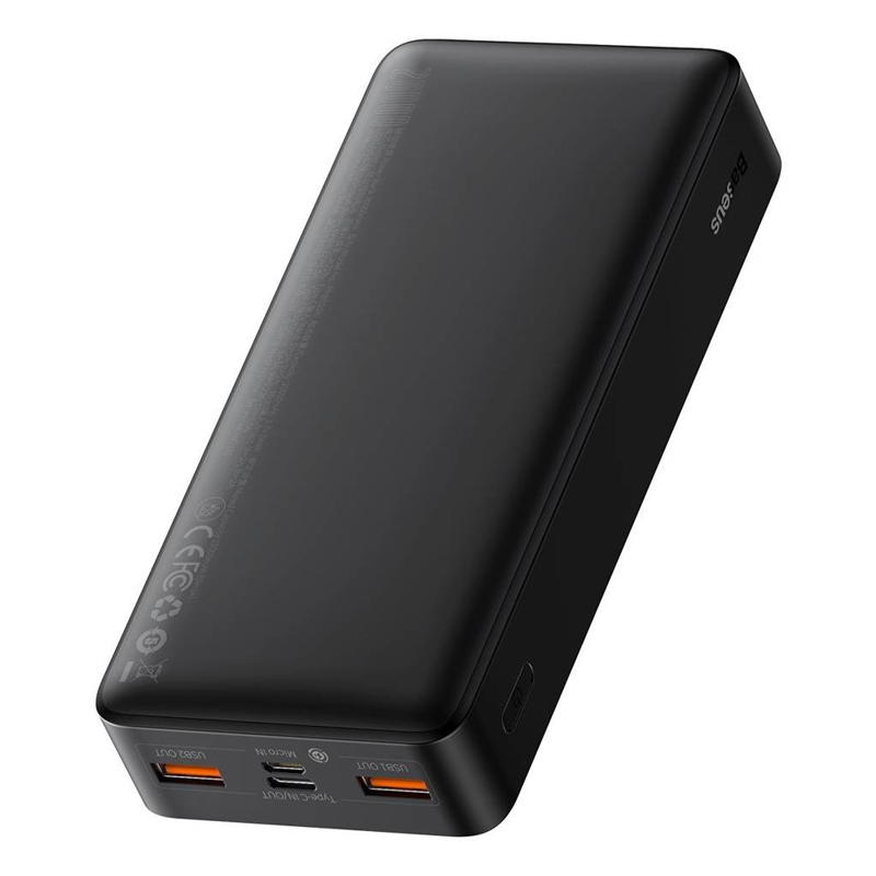 پاور بانک فست شارژ ۲۰۰۰۰ باسئوس Baseus Bipow PPDML-M QC3.0 PD 20W