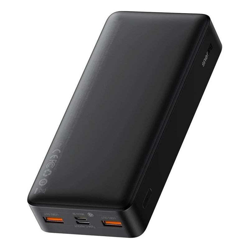 پاور بانک فست شارژ ۲۰۰۰۰ باسئوس Baseus Bipow PPDML-M QC3.0 PD 20W