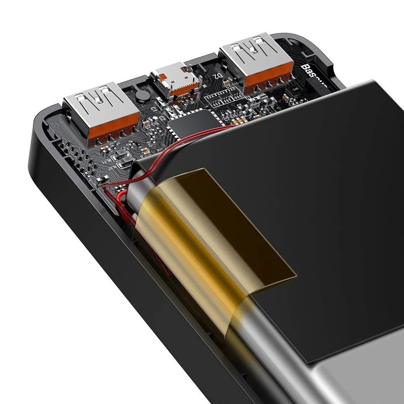 پاور بانک فست شارژ ۲۰۰۰۰ باسئوس Baseus Bipow PPDML-M QC3.0 PD 20W