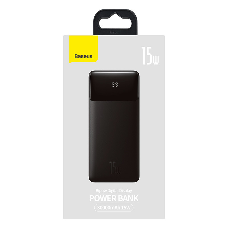 پاور بانک ۳۰۰۰۰ باسئوس Baseus Bipow PPDML-K 15W
