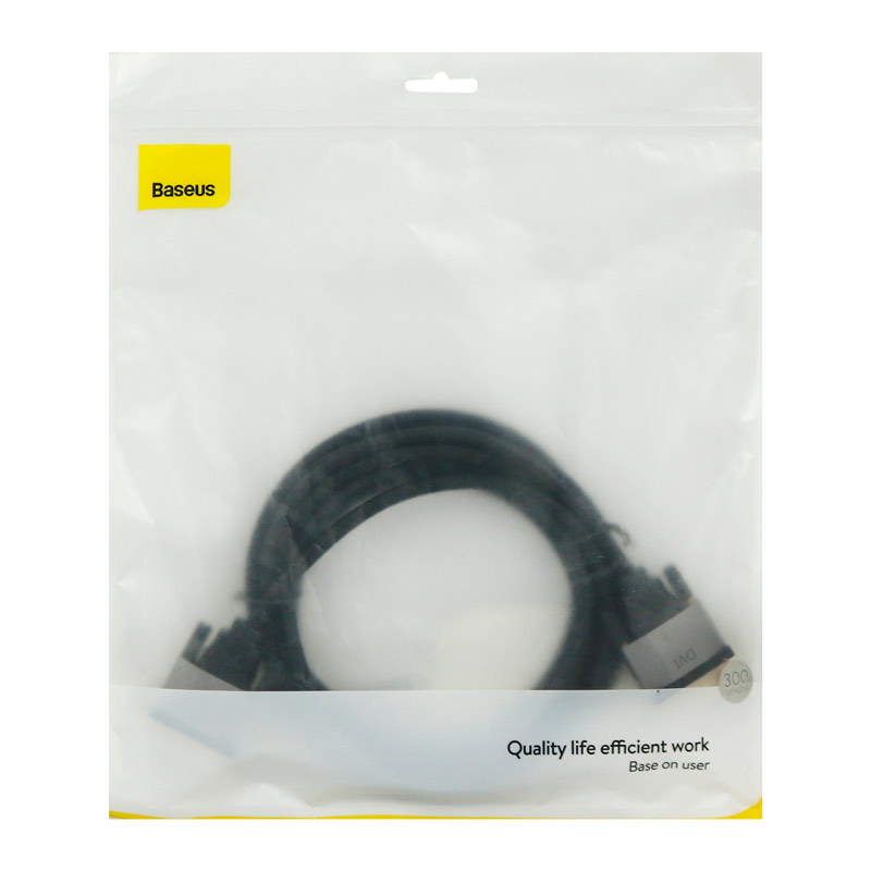 کابل Baseus CAKSX-SOG DVI-D (Dual Link) 3m