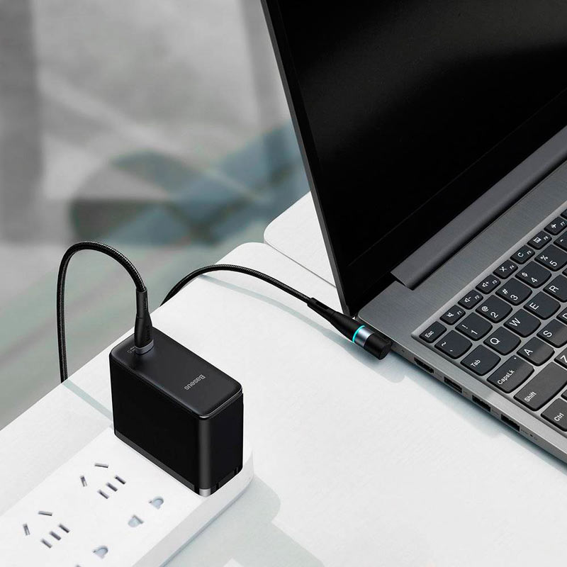 خرید کابل تبدیل سوزنی باسئوس CATXC-T01 Type-C To DC 2M