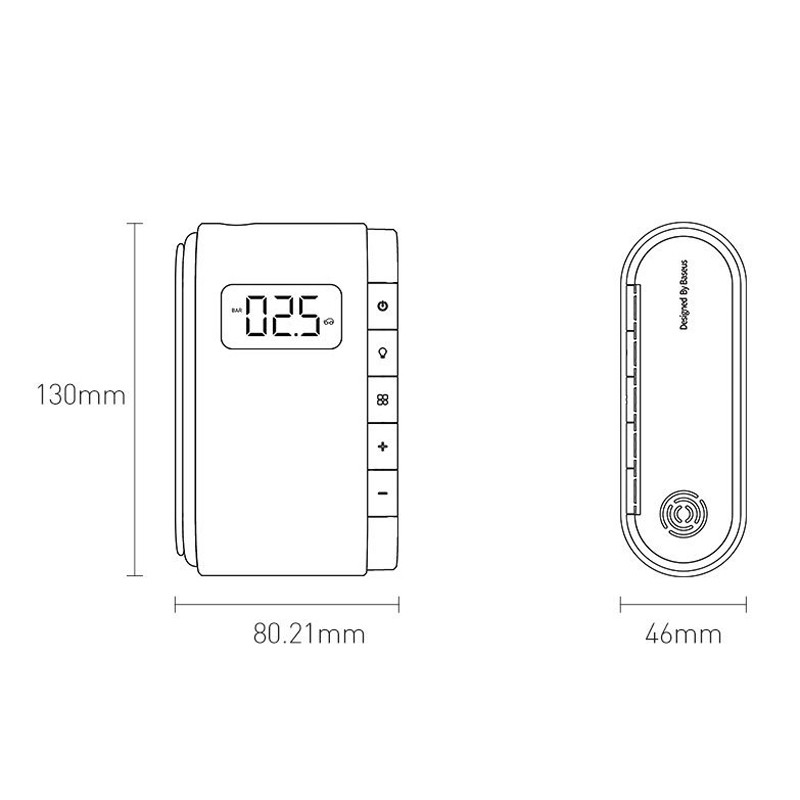 پمپ باد دمنده Baseus CRCQB03-01 45W