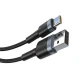 کابل آیفونی 2 سر ورودی فست شارژ Baseus CATKLF-EL PD 18W 2.4A 1.2m