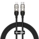 کابل تبدیل فست شارژ Baseus CATLYY-01 Type-C to Lightning 2.4A PD 18W 1m