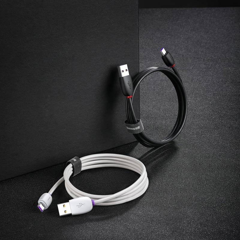 کابل تایپ سی فست شارژ Baseus CATZS 5A 1m