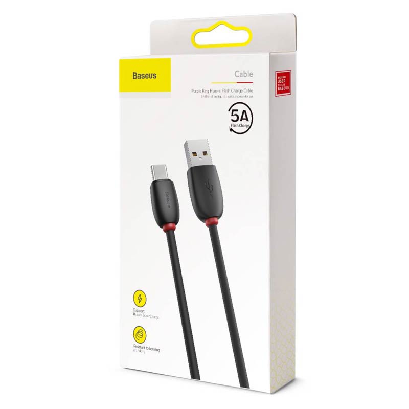 کابل تایپ سی فست شارژ Baseus CATZS 5A 1m