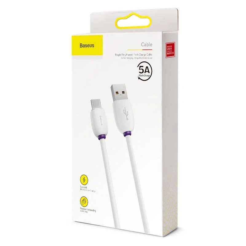 کابل تایپ سی فست شارژ Baseus CATZS 5A 1m