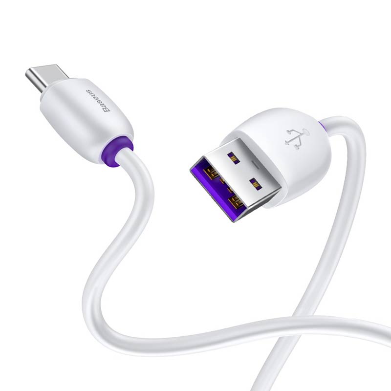 کابل تایپ سی فست شارژ Baseus CATZS 5A 1m