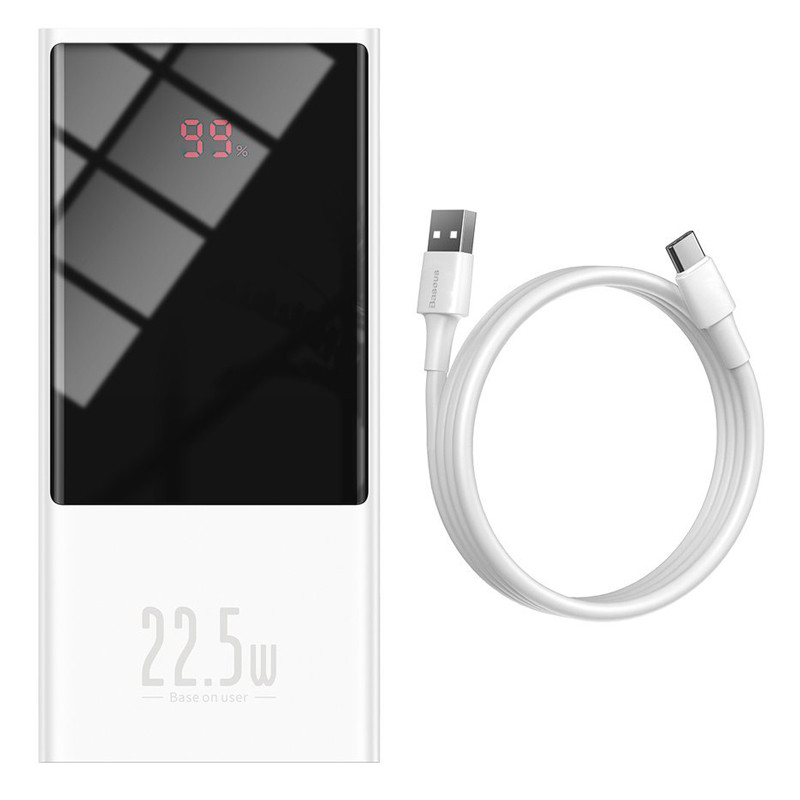 پاور بانک فست شارژ 20000 باسئوس Baseus Super Mini PPMN-B QC3 PD 22.5W