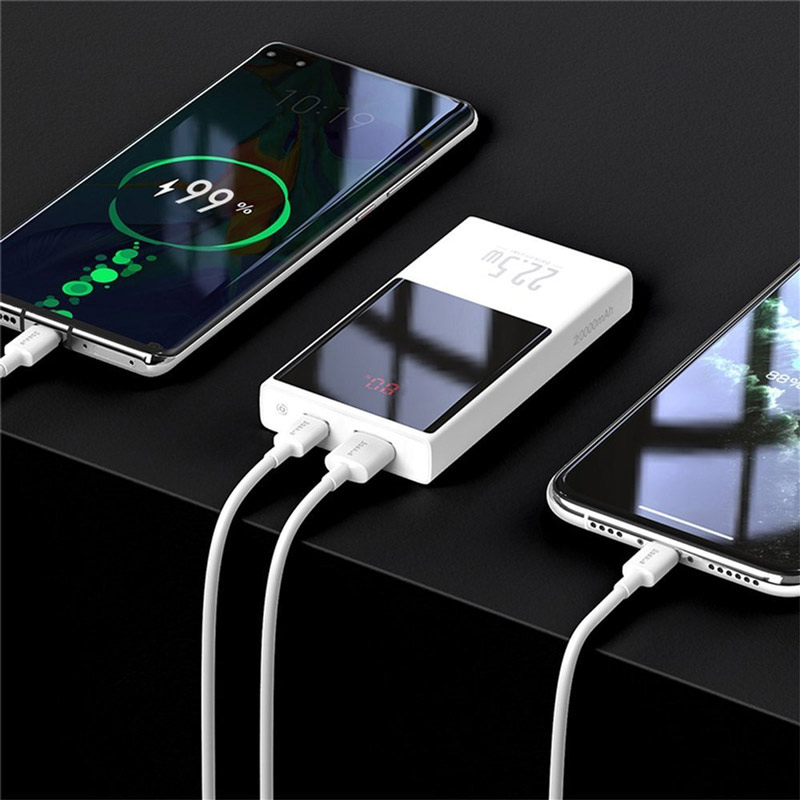 پاور بانک فست شارژ 20000 باسئوس Baseus Super Mini PPMN-B QC3 PD 22.5W