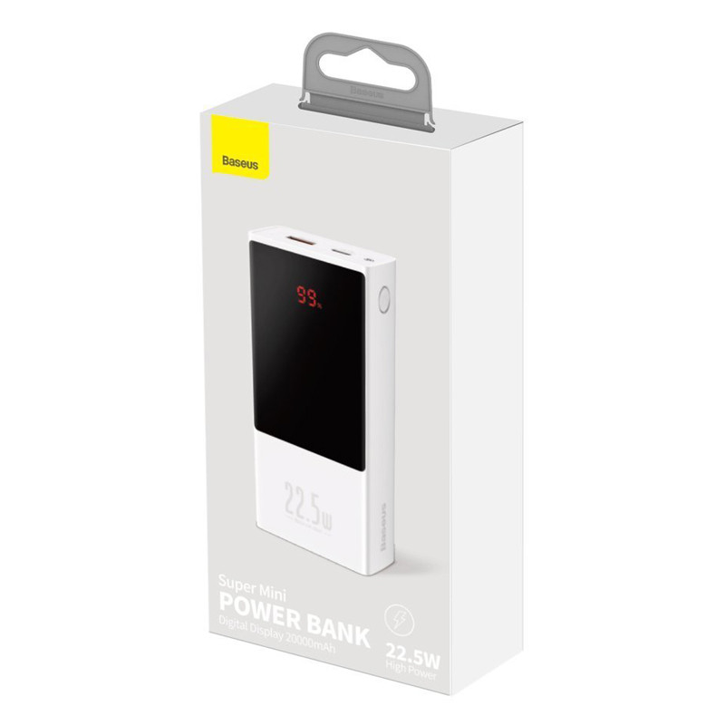 پاور بانک فست شارژ 20000 باسئوس Baseus Super Mini PPMN-B QC3 PD 22.5W