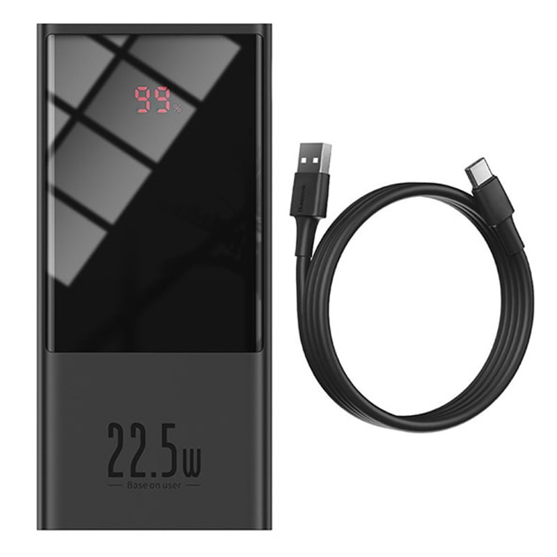 پاور بانک فست شارژ 20000 باسئوس Baseus Super Mini PPMN-B QC3 PD 22.5W