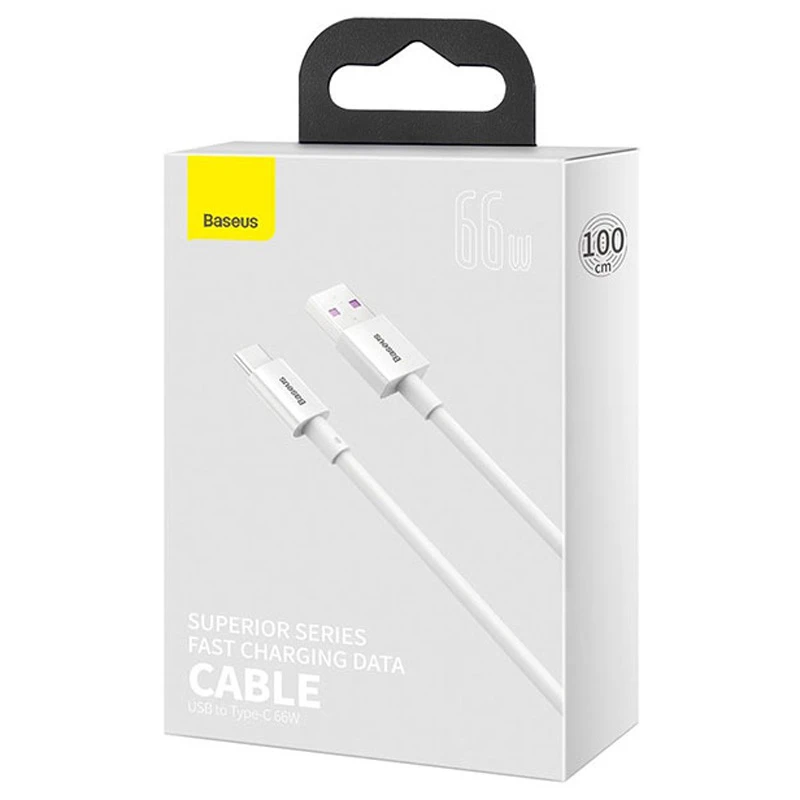 کابل تایپ سی فست شارژ Baseus Superior Series CATYS 6A 1m