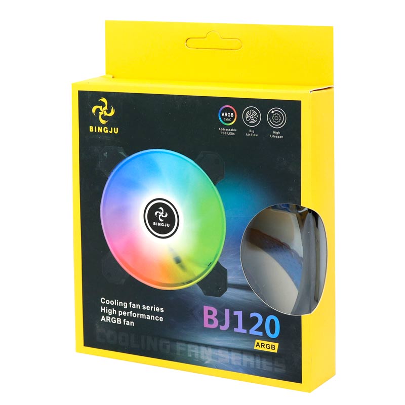 فن کیس 12*12 Bingju BJ120 ARGB کد 12