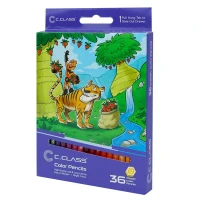 مداد رنگی 36 رنگ سی کلاس C.Class PC4578-36