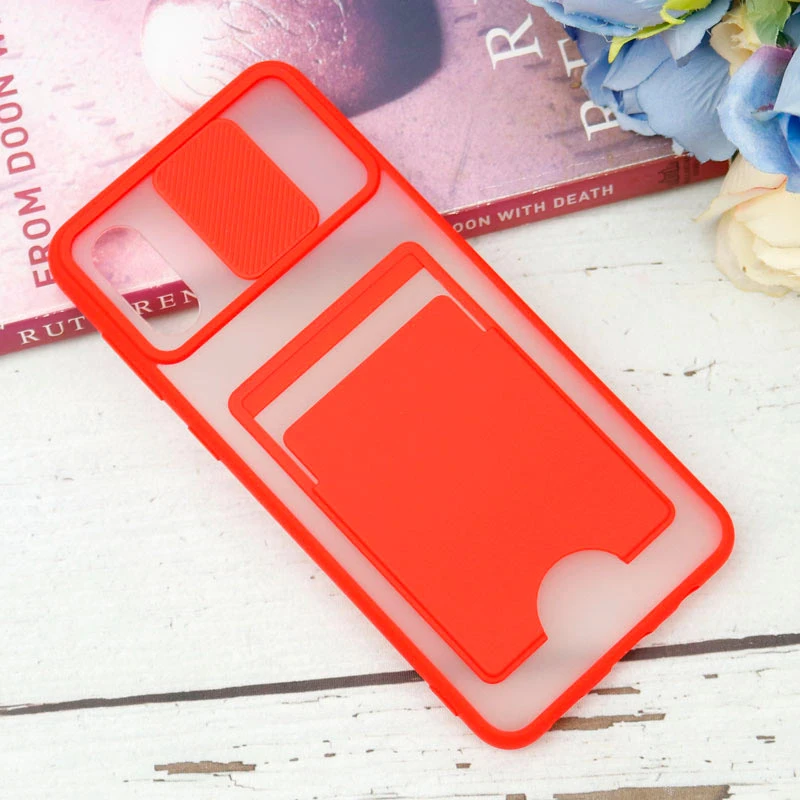 قاب PC مات محافظ لنزدار کشویی جاکارتی دار Samsung A02