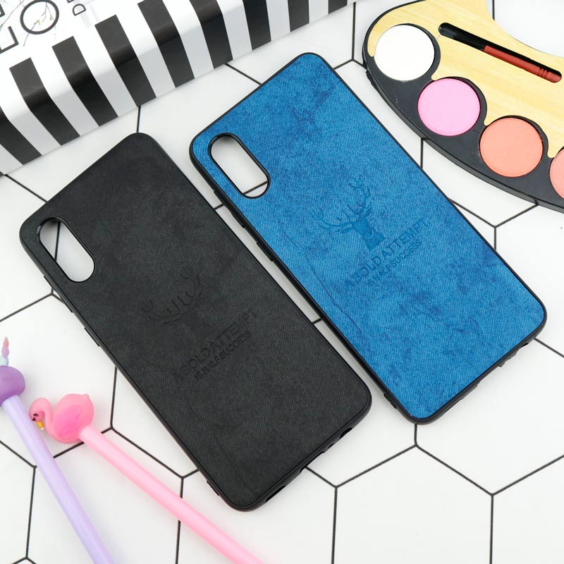 قاب چرمی سامسونگ Galaxy A02 طرح گوزن