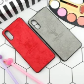 قاب چرمی سامسونگ Galaxy A02 طرح گوزن