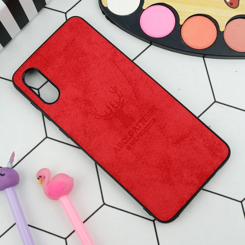 قاب چرمی سامسونگ Galaxy A02 طرح گوزن