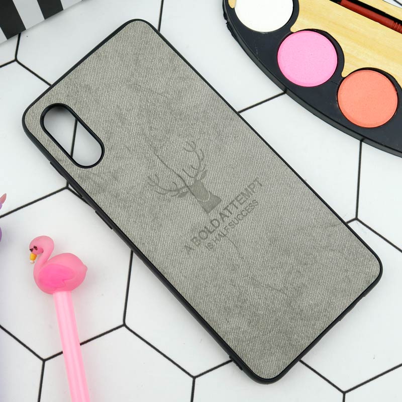 قاب چرمی سامسونگ Galaxy A02 طرح گوزن