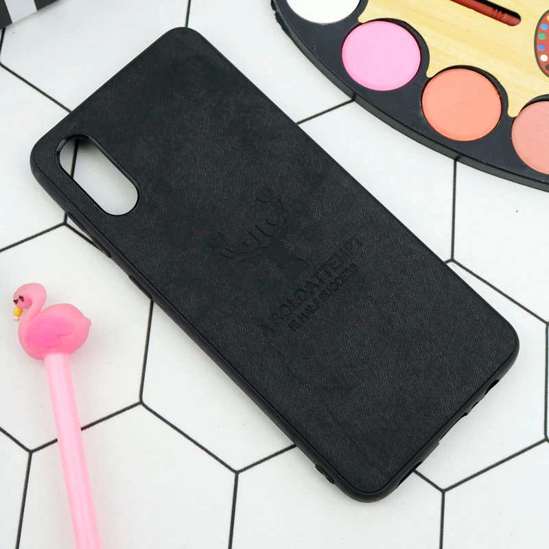 قاب چرمی سامسونگ Galaxy A02 طرح گوزن
