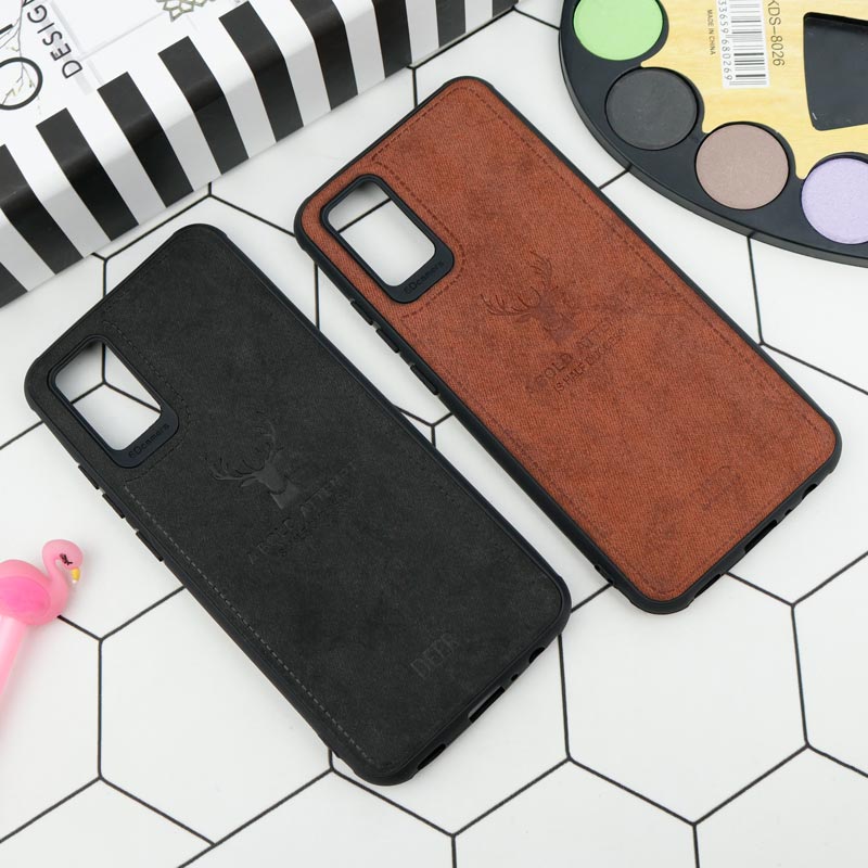 قاب چرمی سامسونگ Galaxy A02s طرح گوزن
