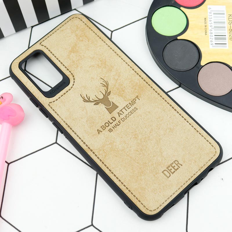 قاب چرمی سامسونگ Galaxy A02s طرح گوزن