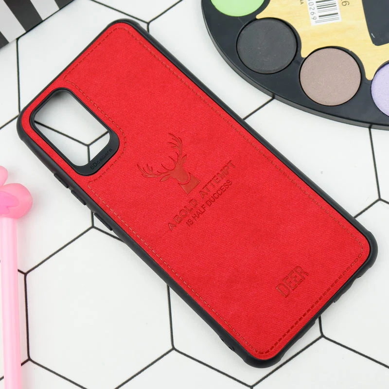قاب چرمی سامسونگ Galaxy A02s طرح گوزن