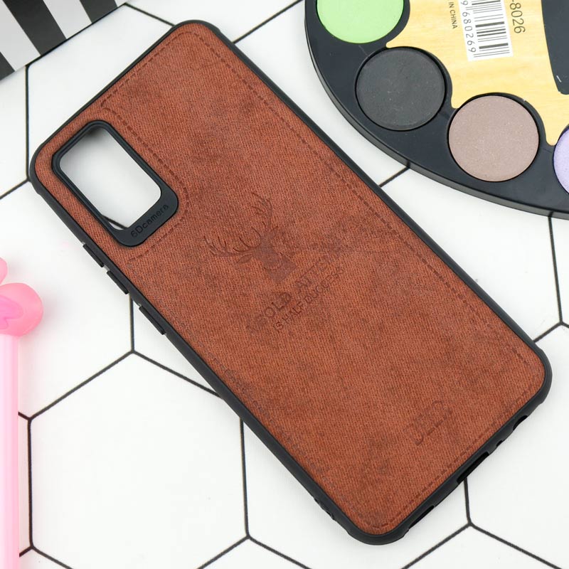 قاب چرمی سامسونگ Galaxy A02s طرح گوزن