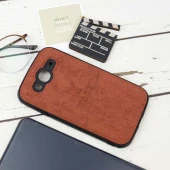 قاب چرمی سامسونگ Galaxy Grand طرح گوزن محافظ لنزدار قهوه ای
