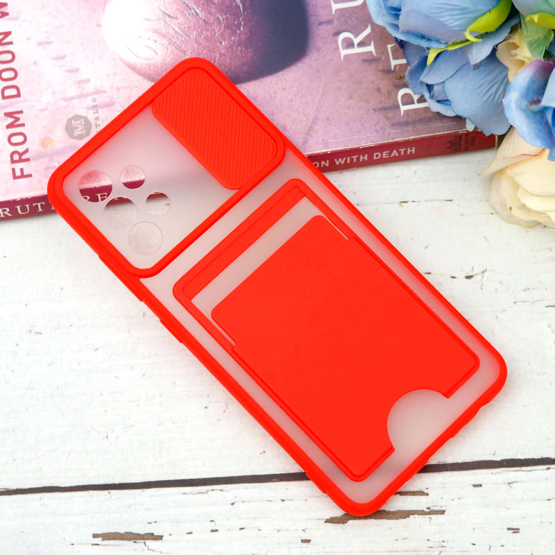 قاب PC مات محافظ لنزدار کشویی جاکارتی دار Samsung A32 4G