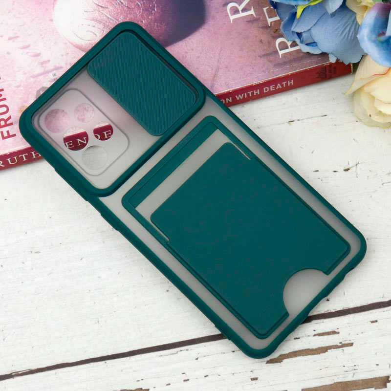 قاب PC مات محافظ لنزدار کشویی جاکارتی دار Samsung Galaxy A52 / A52s