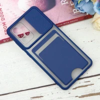 قاب PC مات محافظ لنزدار کشویی جاکارتی دار Samsung Galaxy A52 / A52s