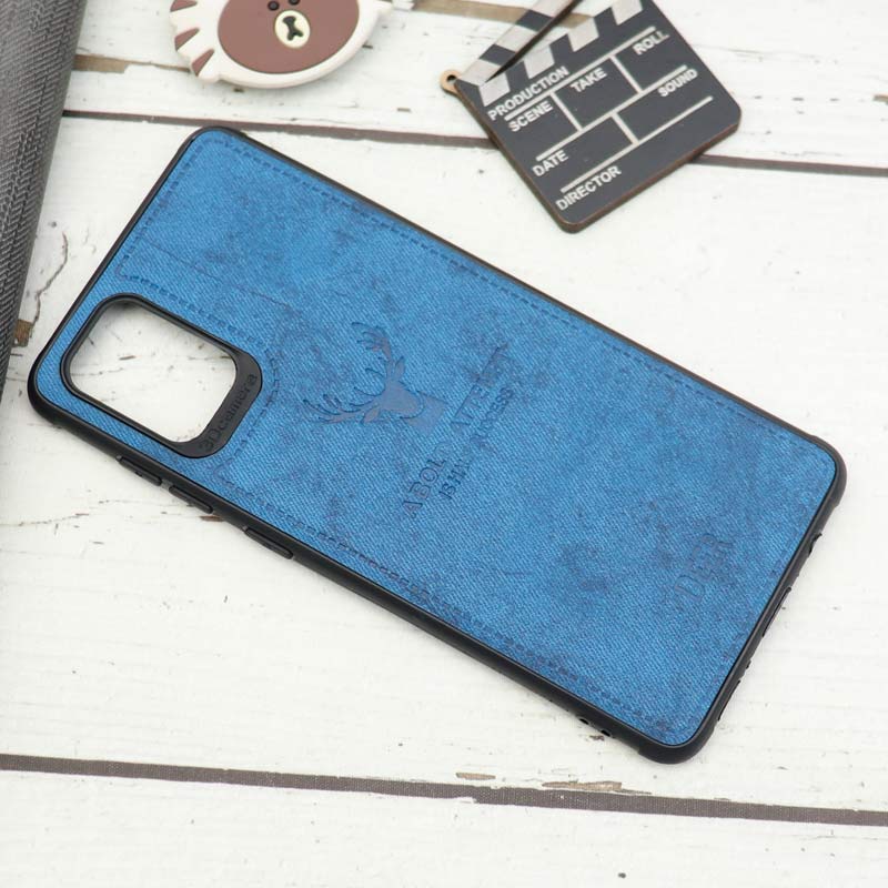قاب چرمی سامسونگ Galaxy A71 طرح گوزن