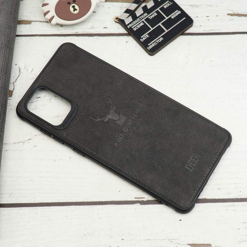 قاب چرمی سامسونگ Galaxy A71 طرح گوزن