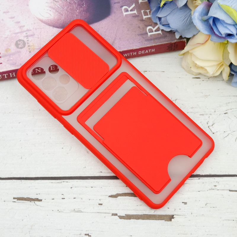 قاب PC مات محافظ لنزدار کشویی جاکارتی دار Samsung A72