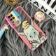 قاب PC سامسونگ Galaxy A12 طرح دامبو پشت مات سوکت دار محافظ لنزدار