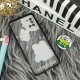 قاب PC سامسونگ Galaxy A31 طرح قورباغه پشت مات پاپ سوکت دار محافظ لنزدار