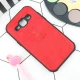قاب چرمی سامسونگ Galaxy J1 طرح گوزن محافظ لنزدار