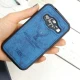 قاب چرمی سامسونگ Galaxy J1 Mini 2016 طرح گوزن محافظ لنزدار