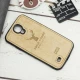 قاب چرمی سامسونگ Galaxy S4 طرح گوزن محافظ لنزدار