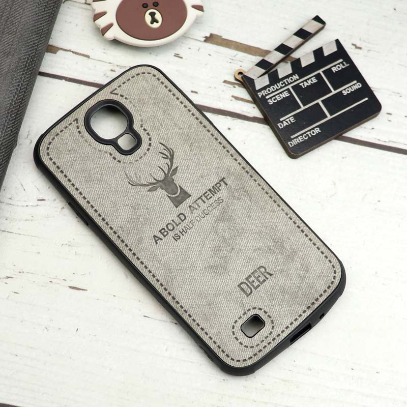 قاب چرمی سامسونگ Galaxy S4 طرح گوزن محافظ لنزدار