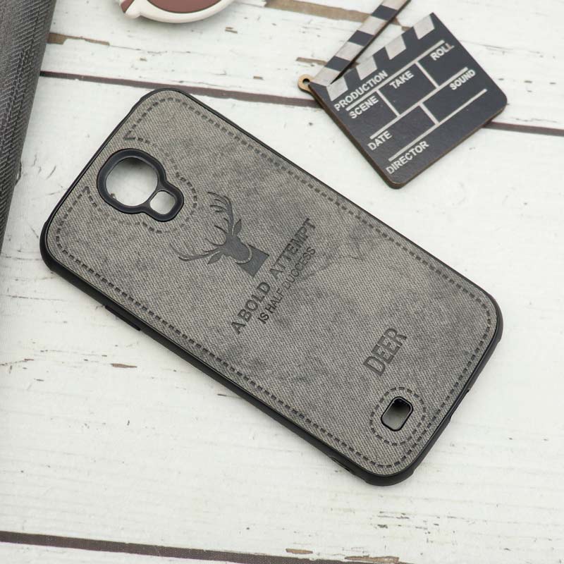 قاب چرمی سامسونگ Galaxy S4 طرح گوزن محافظ لنزدار