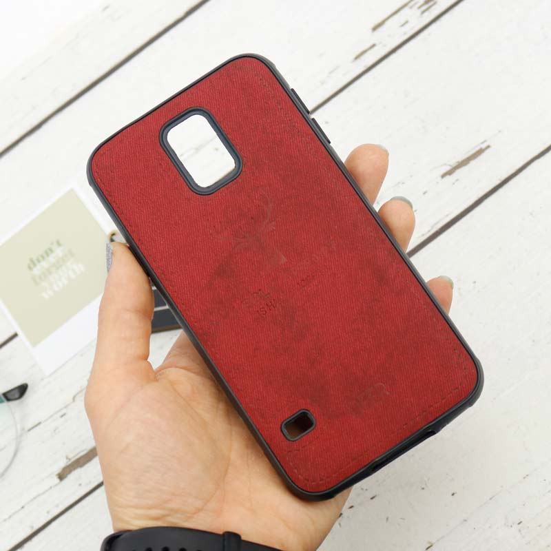 قاب چرمی طرح گوزن  Samsung Galaxy S5