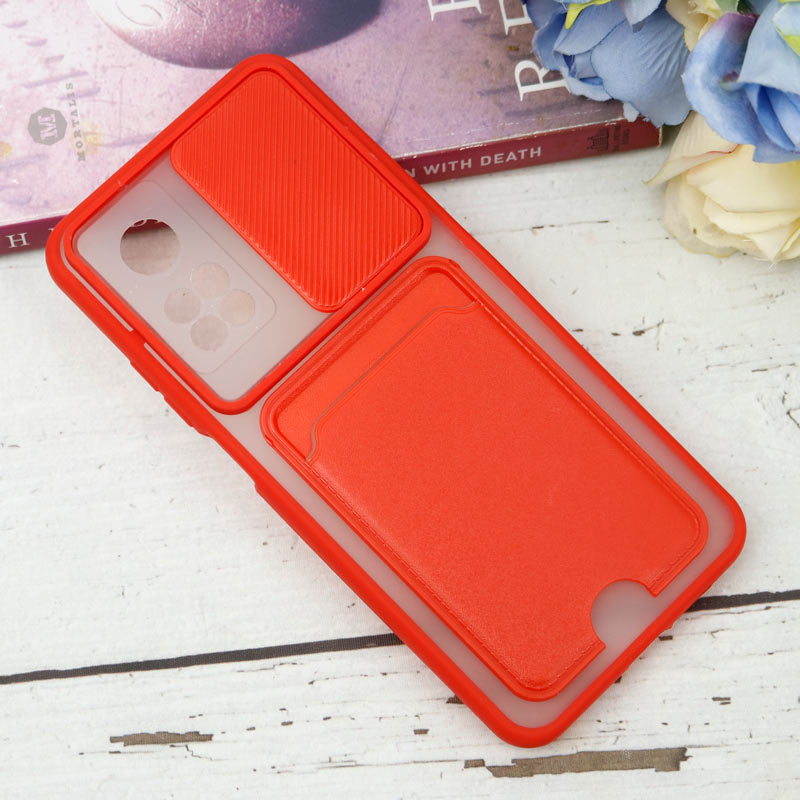 قاب PC مات محافظ لنزدار کشویی جاکارتی دار Xiaomi Mi 10T