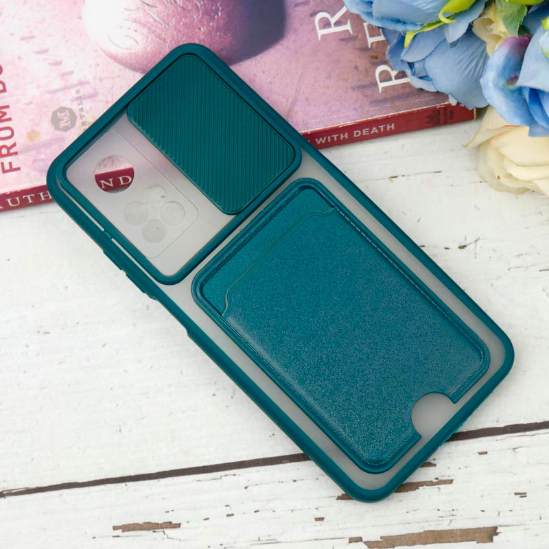 قاب PC مات محافظ لنزدار کشویی جاکارتی دار Xiaomi Mi 10T