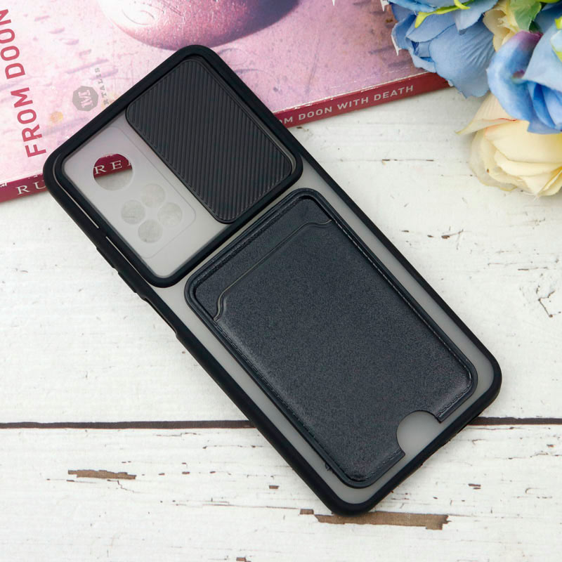 قاب PC مات محافظ لنزدار کشویی جاکارتی دار Xiaomi Mi 10T